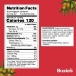 suzies organic olive oil salted crackers 8.8 oz pack image