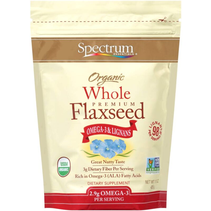 Spectrum Organic Whole Flaxseed