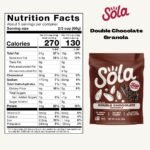 sola low carb keto granola double chocolate pack image