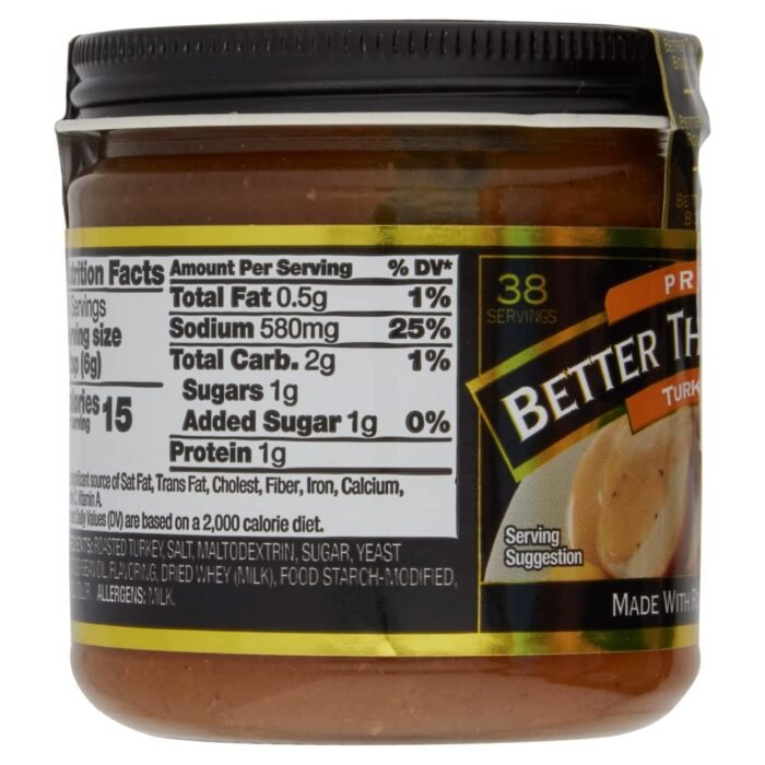better than bouillon premium turkey base 8 oz image