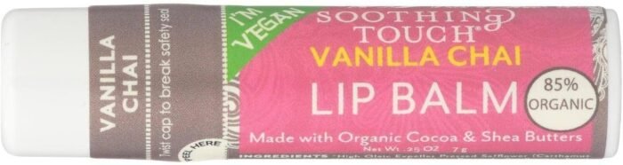 Soothing Touch Vegan Lip Balm Vanilla Chai
