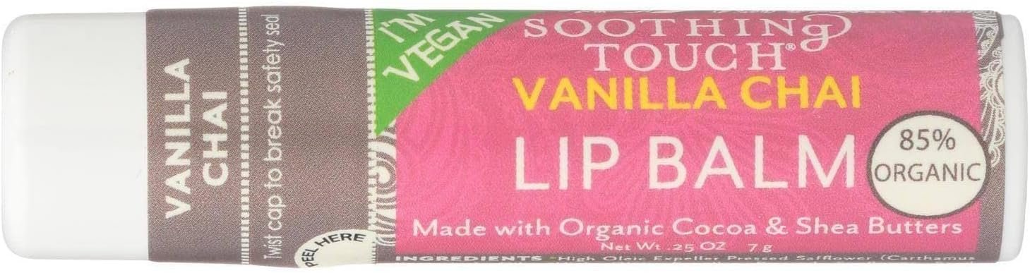 Soothing Touch Vegan Lip Balm Vanilla Chai