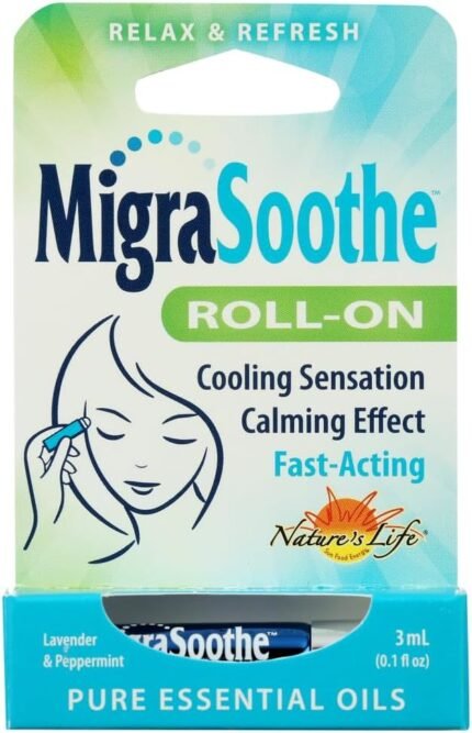 MigraSoothe Essential Oil Roll-On Stick