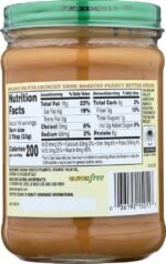 Santa Cruz Organic Crunchy Peanut Butter Nutrition Facts