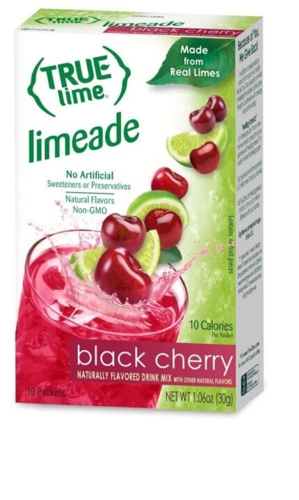 true lime black cherry drink mix pack image