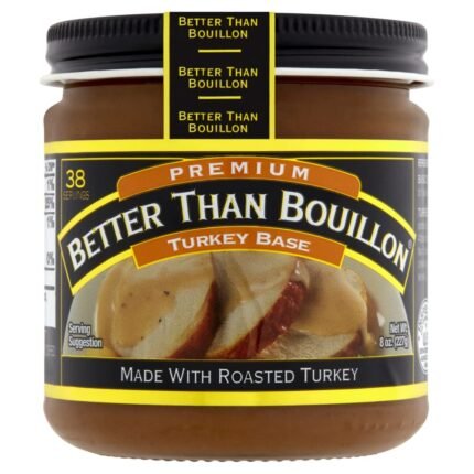 better than bouillon premium turkey base 8 oz image