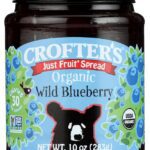 crofters just fruit spread organic wild blueberry image