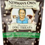 newmans own organic turkey & sweet potato dog treats packs image