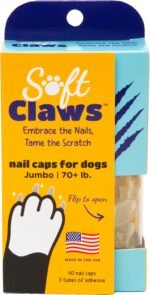 Soft Claws Nail Caps Kit, Jumbo, Natural