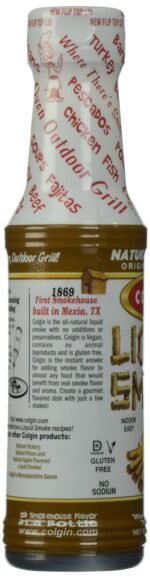 colgin barbecue liquid smoke 4 oz bottle image