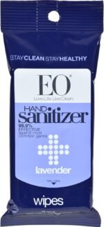 eo hand sanitizer wipes lavender image