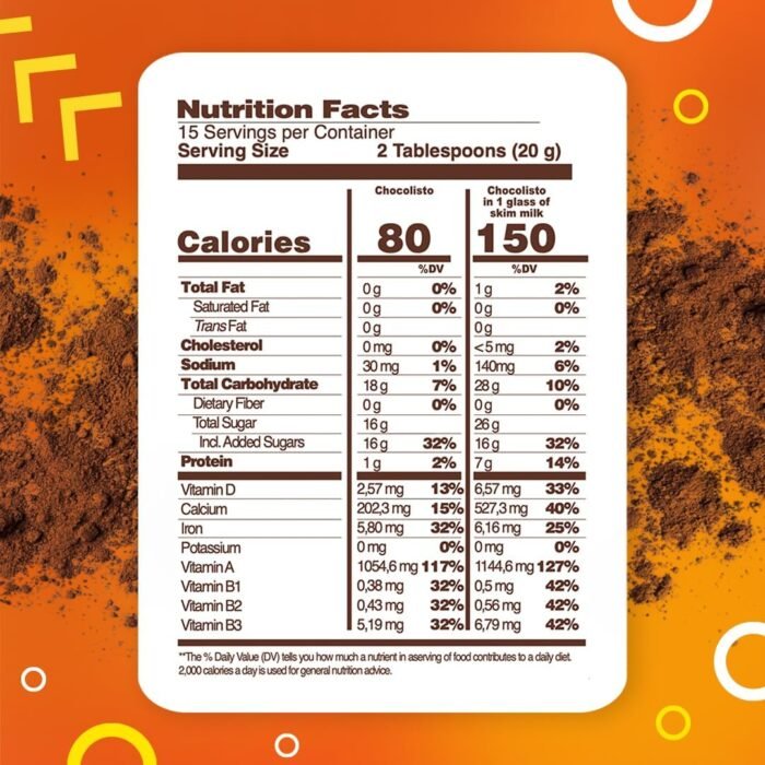 chocolisto instant chocolate drink 10.5 oz image