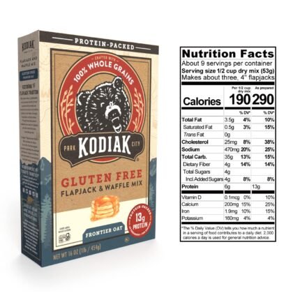 gluten free frontier oat flapjack & waffle mix pack image