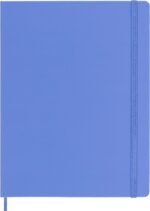 moleskine classic xl lined notebook hydrangea blue notebook image