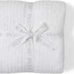 barefoot dreams cozychic ribbed throw pearl image