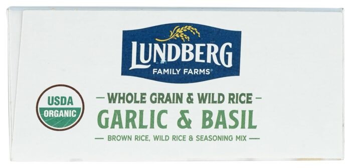 lundberg organic sprouted short grain rice pack image