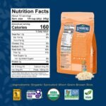lundberg organic sprouted short grain rice pack image