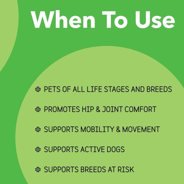 InClover Connectin Joint Supplement for Dogs When to use