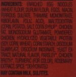Lipton Noodle Soup with Chicken Broth Ingredients