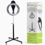 salonpro orbiting infrared hair dryer & processor black image
