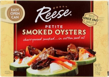 reese petite smoked oysters pack image
