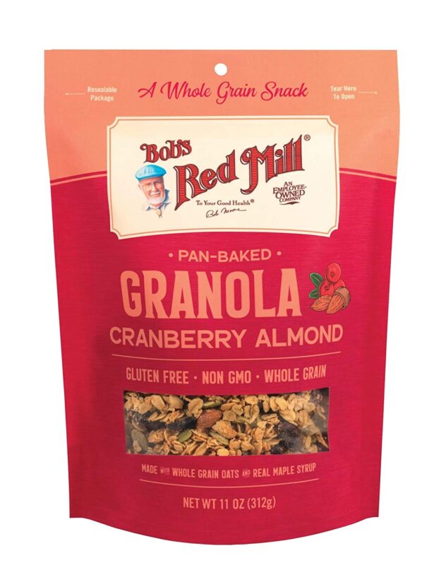 Bob's Red Mill Pan-Baked Granola, Cranberry Almond