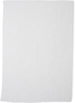 barefoot dreams cozychic ribbed throw pearl image