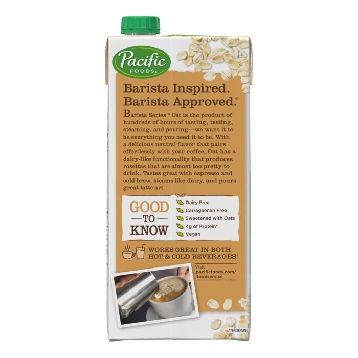 pacific barista oat milk pack image