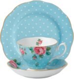 royal albert polka rose bone china sandwich try image