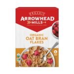 arrowhead mills organic oat bran flakes pack image