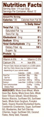 bobs red mill fruit & seed muesli cereal image