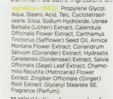 earth science liken plant natural deodorant pack image