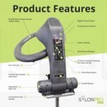 salonpro orbiting halo infrared hair processor dryer black pack image