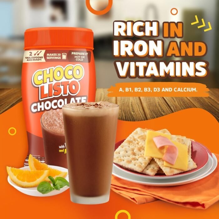 chocolisto instant chocolate drink 10.5 oz image