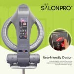 salonpro orbiting halo infrared hair processor dryer grey image