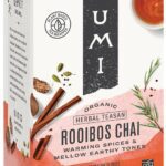numi organic herbal rooibos chai tea 18 bags pack image