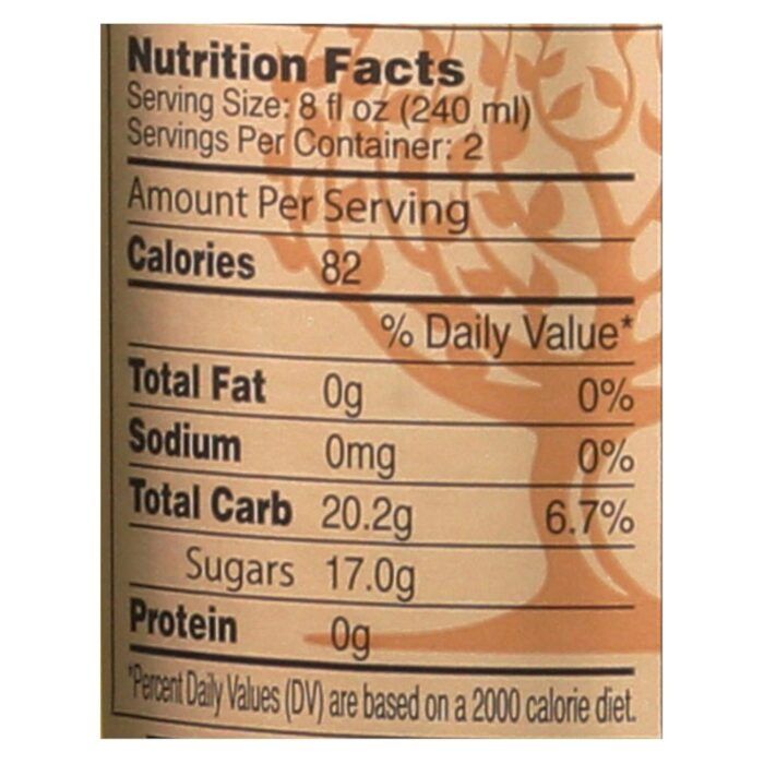 Fever-Tree Premium Ginger Ale Nutrition Facts