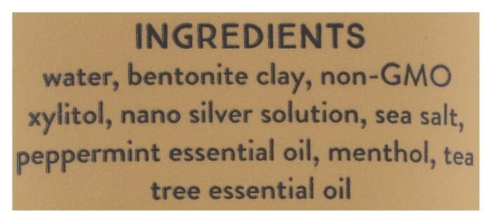 silver earth paste mineral toothpaste peppermint image