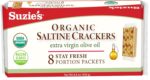 suzies organic olive oil salted crackers 8.8 oz pack image