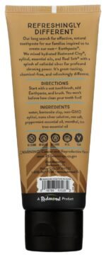 silver earth paste mineral toothpaste peppermint image