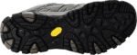 merrell men's moab 3 waterproof hiking shoes bottom view