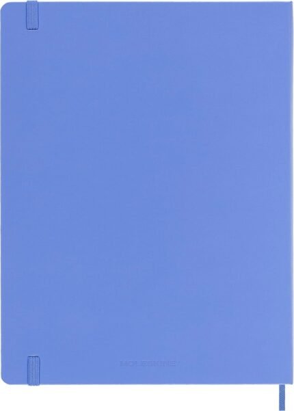 moleskine classic xl lined notebook hydrangea blue notebook image