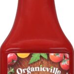organicville pure organic ketchup bottle image
