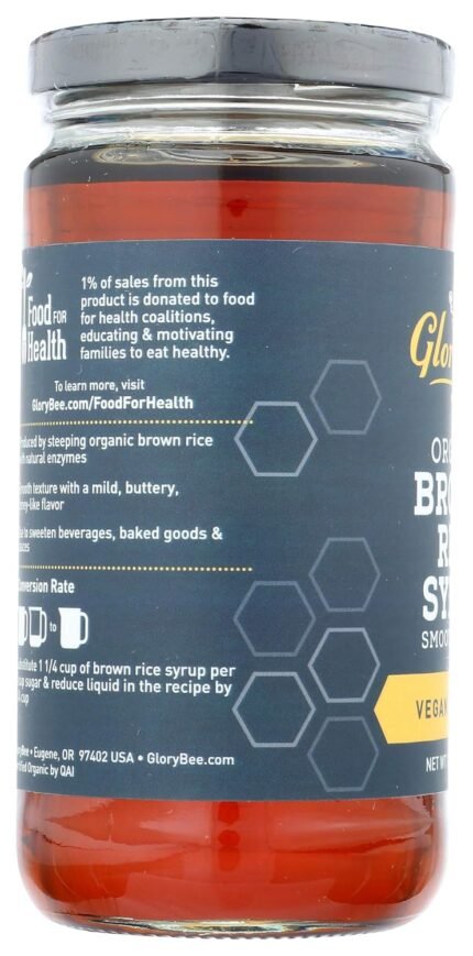 GLORYBEE Organic Brown Rice Syrup