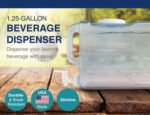 arrow slimline fridge drink dispenser 1.25 gallons image