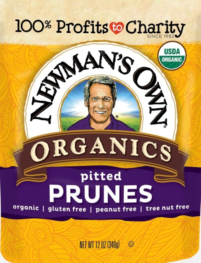 newmans own organics pitted prunes pack image