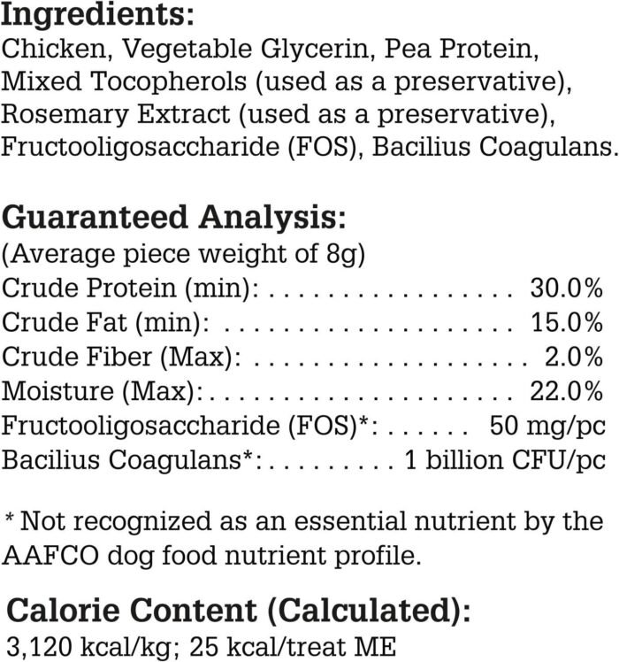 loving pets activpetz chicken jerky with probiotics pack image