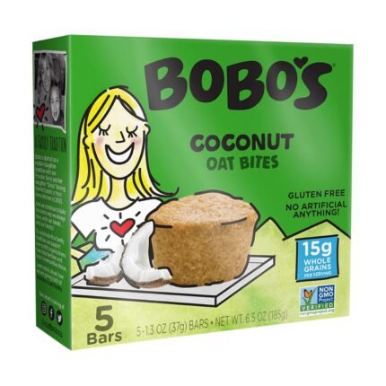 bobos cocconut oat bites pack image