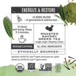 numi matcha toasted rice green tea 18 bags pack image