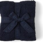 berefoot dreams cozy chic stroller blanket indigo 30 x 40 image